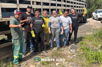 Monte Sião reforça combate à dengue com ação ambiental e sustentável