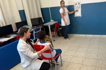 Monte Sião realiza 442 triagens oftalmológicas através do Programa Miguilim