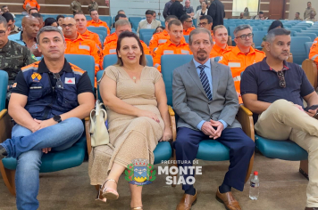 Monte Sião participa da solenidade de troca de comando do Corpo de Bombeiros em Pouso Alegre