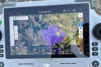 Monte Sião reforça ações de combate à dengue em bairros e distrito do município com uso de drone