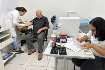 Unidade de Saúde da Mococa inicia a coleta de exames de sangue dos usuários