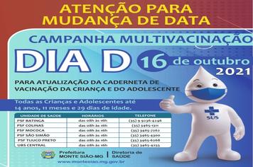 CAMPANHA MULTIVACINAÇÃO - DIA D