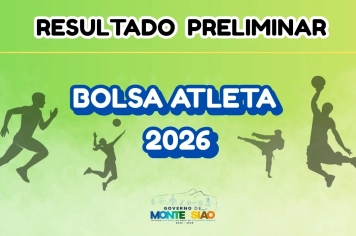 Resultado Preliminar do Chamamento Público do Bolsa Atleta 2026