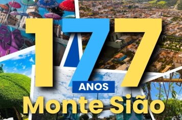 Prefeitura convida a população para celebrar os 177 anos de Monte Sião