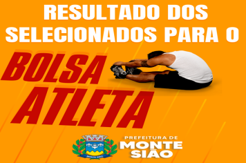 DIVULGAÇÃO DOS SELECIONADOS PARA O BOLSA ATLETA 2025
