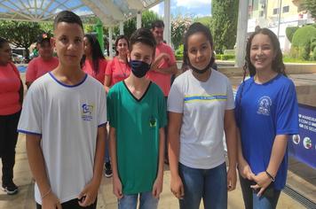 PREMIAÇÃO DO CONCURSO DE REDAÇÃO COM O TEMA: 'DENGUE É HORA DE AGIR', ACONTECEU NO DOMINGO EM MONTE SIÃO