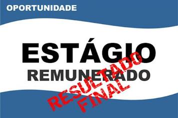 CLASSIFICAÇÃO FINAL - ESTÁGIO REMUNERADO