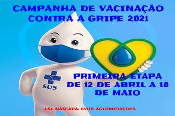 CAMPANHA DE VACINAÇÃO CONTRA A GRIPE 2021