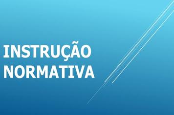 INSTRUÇÃO NORMATIVA Nº 01 DE 09 DE JULHO 2021