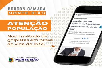 PROTEJA SEUS DADOS PESSOAIS - O PROCON da Câmara Municipal de Monte Sião