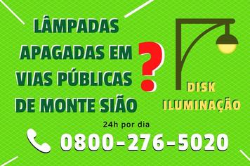 DISK ILUMINAÇÃO - 0800 276 5020
