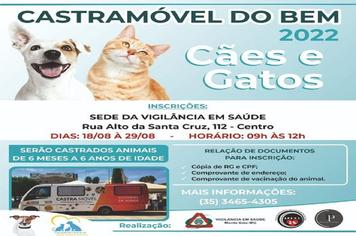 CASTRAMÓVEL ESTARÁ NOVAMENTE EM MONTE SIÃO