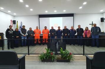 POSSE AO CONSELHO MUNICIPAL DE PROTEÇÃO E DEFESA CIVIL FOI DADA EM MONTE SIÃO