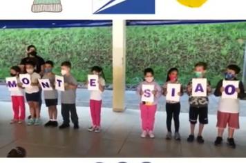 Turmas de 1º e 4º Anos da Escola Municipal Dona Ina, realizaram lindas apresentações.
