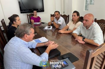Prefeitura de Monte Sião discute melhorias na saúde em reunião com a Santa Casa de Ouro Fino