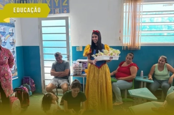 Setor de Nutrição acolhe alunos da rede municipal com entrega de frutas na volta às aulas de 2026