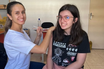 Semana Saúde na Escola é realizada em instituições de ensino de Monte Sião