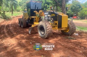 Manutenção da Estrada Monte Sião–Jacutinga teve início essa semana 