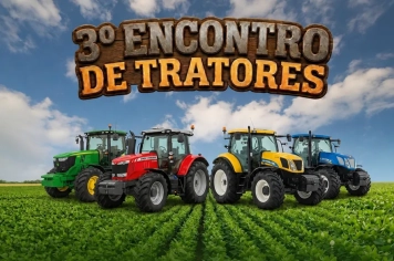 3º Encontro de Tratores será realizado neste sábado em Monte Sião