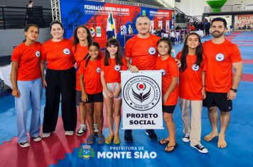Equipe da Associação Monte Sionense de Karatê brilha na Primeira Etapa Classificatória para o Campeonato Mineiro de Karatê 2025