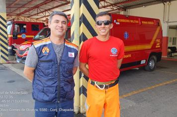 COORDENADOR DA DEFESA CIVIL DE MONTE SIÃO É CREDENCIADO E APROVADO EM CURSO DE BRIGADISTA FLORESTAL ADMINISTRADO PELO CORPO DE BOMBEIROS DE MG