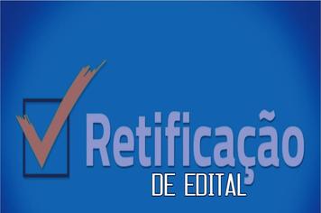 RETIFICAÇÃO EDITAL - Cilindros para oxigênio e Ar Comprimido