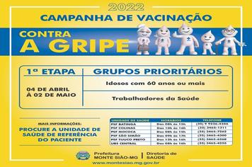 CAMPANHA DE VACINAÇÃO CONTRA A GRIPE - 2022