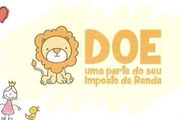 DOE PARTE DO SEU IMPOSTO DE RENDA