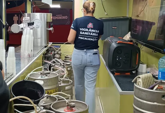 Vigilância Sanitária garante segurança em alimentos e bebidas na 39ª Festa do Peão de Monte Sião