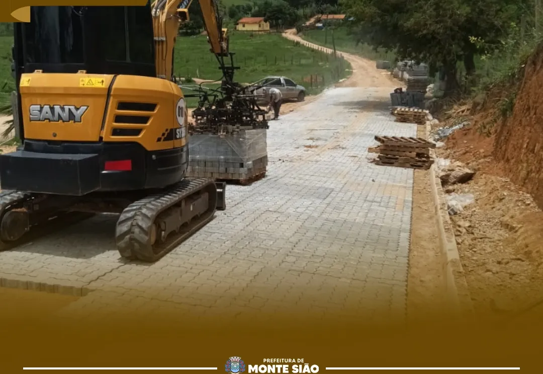 Prefeitura de Monte Sião investe em infraestrutura rural no bairro Três Cruzes