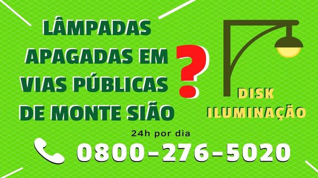 DISK ILUMINAÇÃO - 0800 276 5020