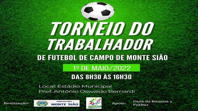 Torneio do Trabalhador acontece no domingo em Monte Sião
